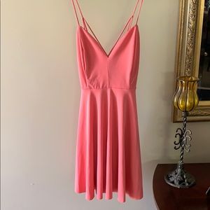 Coral dress
